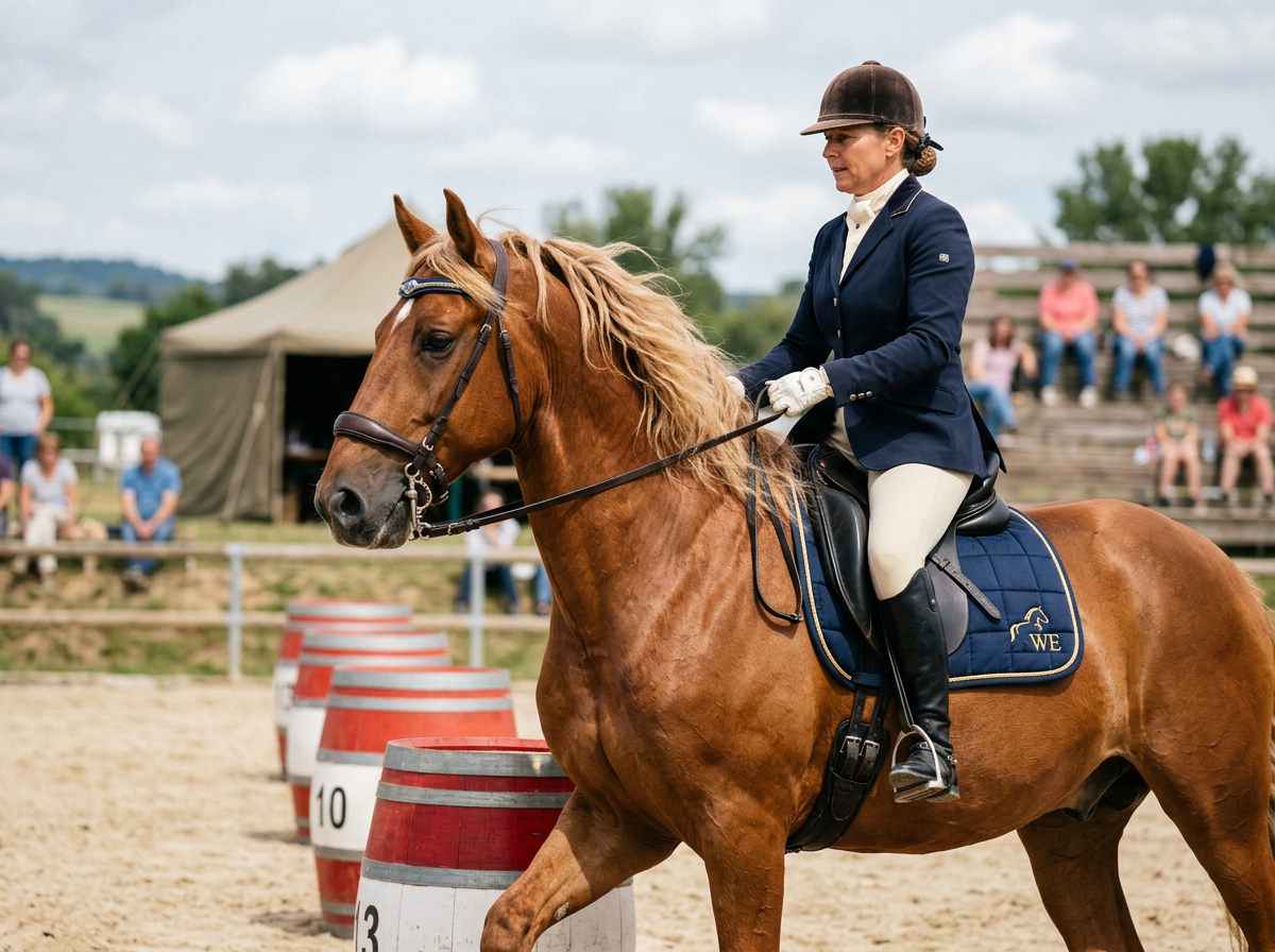 Page: Verkaufspferde – gutsteinhausen. Slot: quiz pre working equitation wl fertig. Context: Quiz – 